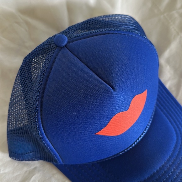 Clare V Blue Trucker Hat - Picture 4 of 10